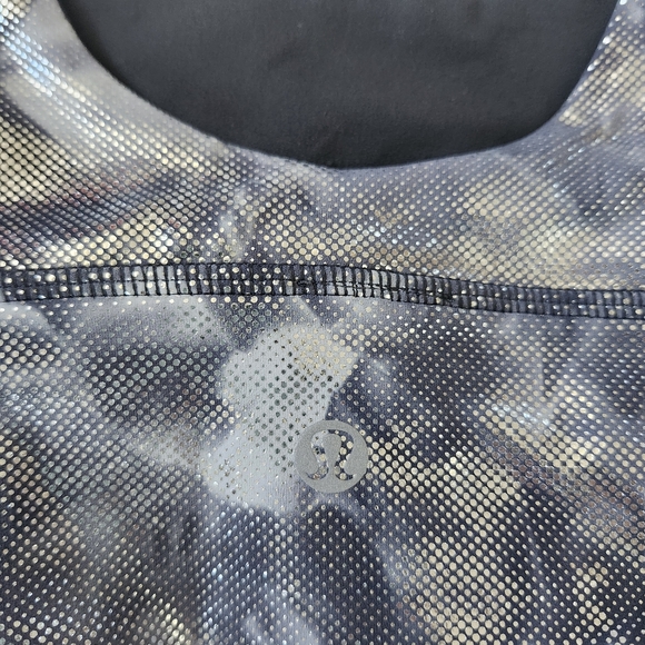 NWOT Lululemon Sz 4 Align Bra Shine Silver Support Sports Bra A/B Cup Reversible - Picture 9 of 9